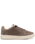Emporio Armani Sneakers in suede and jacquard with logo lettering
