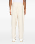 Emporio Armani ASV Lyocell blend jersey joggers with all-over lettering