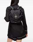 Ganni Small Bucky Nylon Backpack