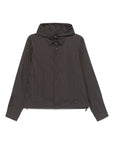 Emporio Armani Blouson with internal nylon bib jacquard all-over lettering