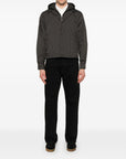 Emporio Armani Blouson with internal nylon bib jacquard all-over lettering