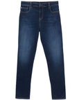 Emporio Armani Logo-Patch Jeans