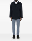 EMPORIO ARMANI CAPSULE Coats Blue