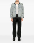 Saint Laurent Distressed Denim Jacket