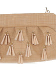 Themoire' Themoirè Emera Fringed Clutch Bag
