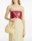 Tory Burch Fleming mini leather hobo bag