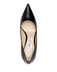 Jimmy Choo Romy 85 Kid Leather Pointy Toe Pumps