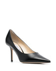 Jimmy Choo Romy 85 Kid Leather Pointy Toe Pumps