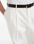 Brunello Cucinelli Trousers White
