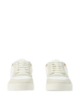 Burberry Leather, suede and check sneakers