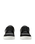 Burberry Leather, suede and check sneakers