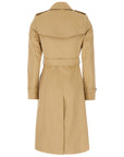Burberry Double-breasted cotton trench coat