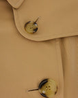 Burberry Double-breasted cotton trench coat