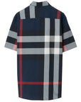 Burberry Somerton Checked Regular-fit Stretch-cotton Shirt