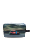 Paul Smith Recycled Polyester 'Pixelated Mini' Washbag