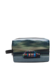 Paul Smith Recycled Polyester 'Pixelated Mini' Washbag