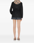 Burberry Vintage Check-trim parka coat