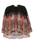 Zimmermann Rhiannon Ruffle Blouse with Puff Sleeves