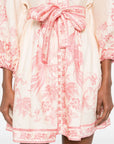 Zimmermann Lucky Linen Mini Dress
