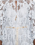 Zimmermann Lace detail mini dress
