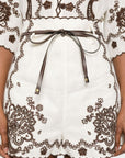 Zimmermann Shorts Ivory