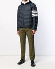 Thom Browne Coats Blue