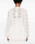 Zimmermann Lucky embroidered blouse