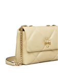 Tory Burch Kira Diamond small leather shoulder bag