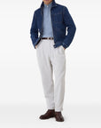 Brunello Cucinelli Sweaters Clear Blue