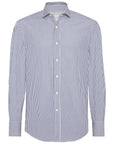 Brunello Cucinelli Shirts Blue