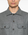 Brunello Cucinelli Shirts Grey