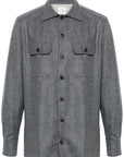 Brunello Cucinelli Shirts Grey