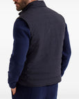 Brunello Cucinelli Bonded taffeta lightweight down vest