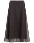 Brunello Cucinelli Sheer A-line skirt