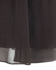 Brunello Cucinelli Sheer A-line skirt