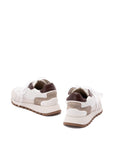 Brunello Cucinelli Calfskin and suede runners