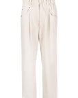 Brunello Cucinelli Elasticated straight-leg trousers