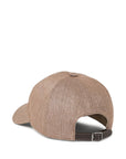 Brunello Cucinelli baseball cap with embroidered logo