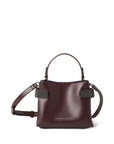 Brunello Cucinelli Essence small top-handle bag in calfskin with precious bands