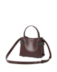 Brunello Cucinelli Essence small top-handle bag in calfskin with precious bands