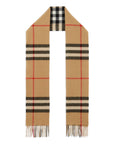 Burberry Check cashmere scarf