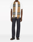 Burberry Check cashmere scarf