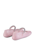 Jimmy Choo The Jelly Ballerina Flats with Crystal Embellishment