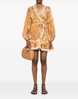 Zimmermann Ascension Ruffle Mini Dress