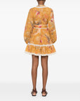 Zimmermann Ascension Ruffle Mini Dress