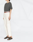 Brunello Cucinelli Round-neck short-sleeve T-shirt