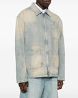 Golden Goose Coats Clear Blue