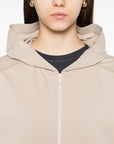 Brunello Cucinelli Monili chain-detail zip-front hoodie