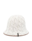 Brunello Cucinelli cable-knit sequined bucket hat