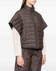 Brunello Cucinelli Quilted zip-front jacket